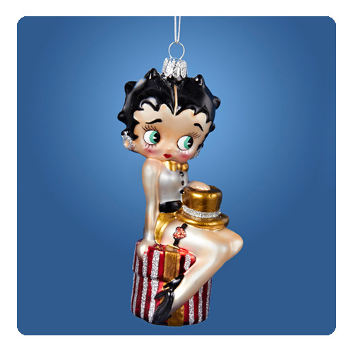 Betty Boop 5-Inch Glass Ornament